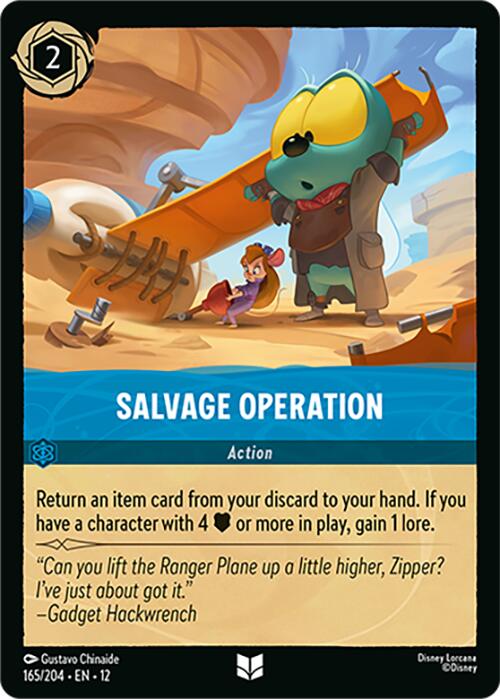 Salvage Operation (165/204) [Wilds Unknown] | Shuffle n Cut Hobbies & Games