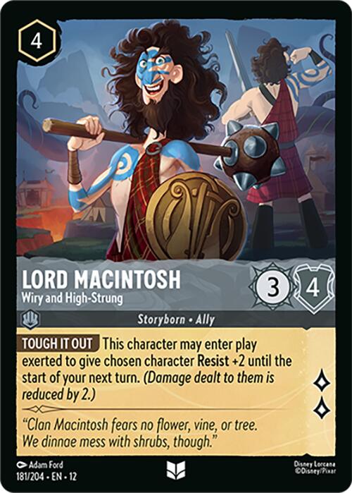 Lord Macintosh - Wiry and High-Strung (181/204) [Wilds Unknown] | Shuffle n Cut Hobbies & Games