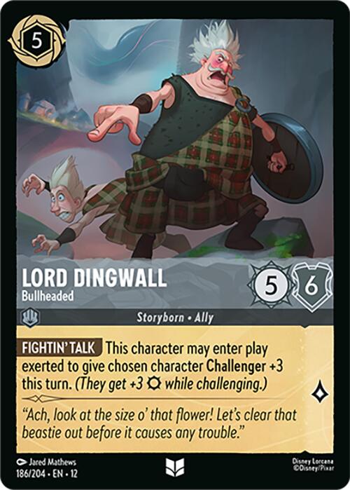Lord Dingwall - Bullheaded (186/204) [Wilds Unknown] | Shuffle n Cut Hobbies & Games
