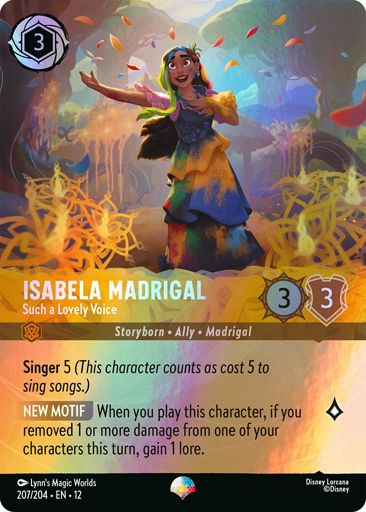 Isabela Madrigal - Such a Lovely Voice (Epic) (207/204) [Wilds Unknown] | Shuffle n Cut Hobbies & Games