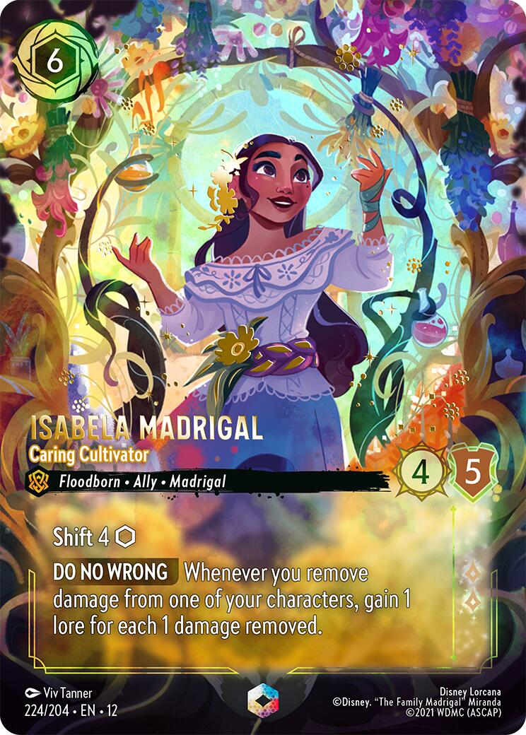 Isabela Madrigal - Caring Cultivator (Enchanted) (224/204) [Wilds Unknown] | Shuffle n Cut Hobbies & Games