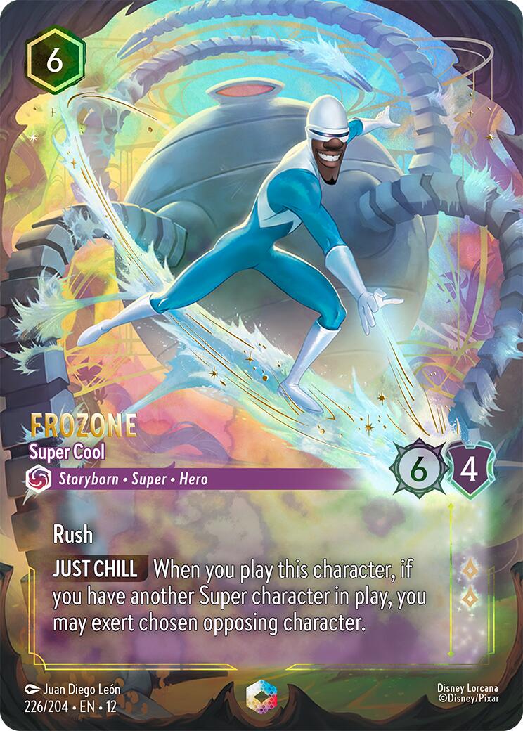 Frozone - Super Cool (Enchanted) (226/204) [Wilds Unknown] | Shuffle n Cut Hobbies & Games