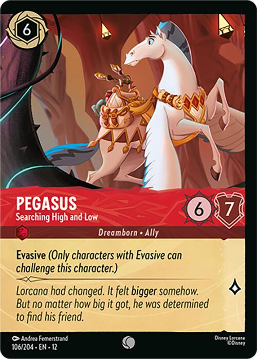Pegasus - Searching High and Low (Foil) (106/204) [Wilds Unknown] | Shuffle n Cut Hobbies & Games