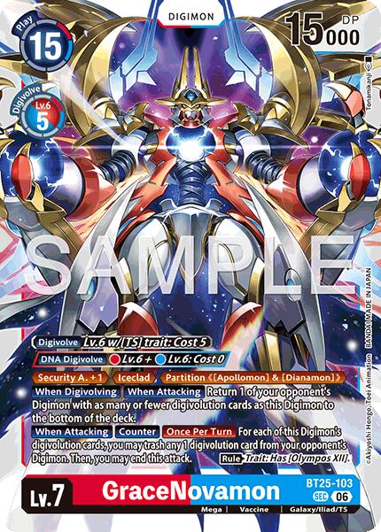 GraceNovamon [BT25-103] [Dual Revolution] | Shuffle n Cut Hobbies & Games