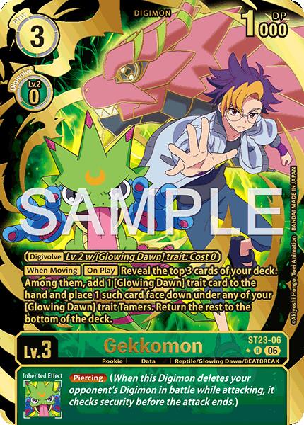 Gekkomon [ST23-06] (Rare Pull) [Starter Deck: Beatbreak] | Shuffle n Cut Hobbies & Games