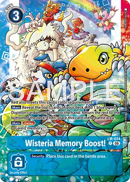 Wisteria Memory Boost! [LM-034] (Alternate Art) [Starter Deck: Beatbreak] | Shuffle n Cut Hobbies & Games