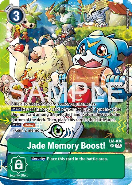 Jade Memory Boost! [LM-036] (Alternate Art) [Starter Deck: Beatbreak] | Shuffle n Cut Hobbies & Games