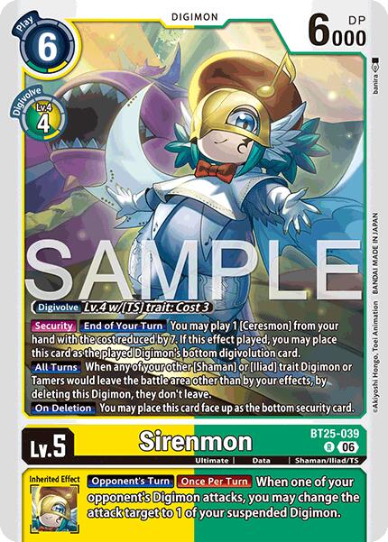 Sirenmon [BT25-039] [Dual Revolution] | Shuffle n Cut Hobbies & Games