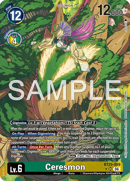 Ceresmon [BT25-059] (Alternate Art) [Dual Revolution] | Shuffle n Cut Hobbies & Games