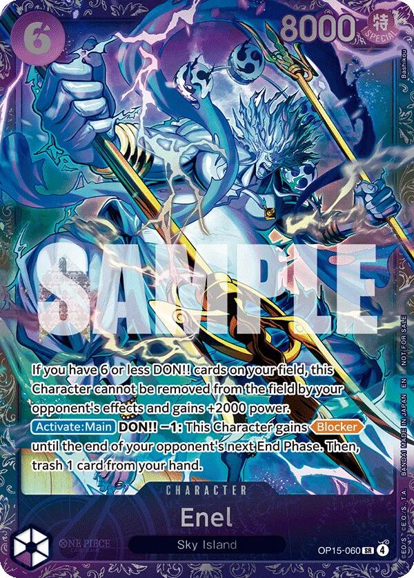 Enel (Treasure Cup May 2026) [One Piece Promotion Cards] | Shuffle n Cut Hobbies & Games