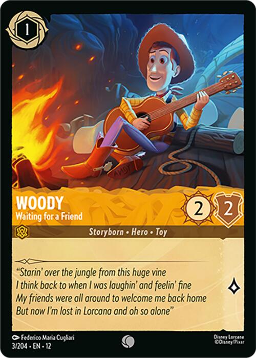 Woody - Waiting for a Friend (3/204) [Wilds Unknown] | Shuffle n Cut Hobbies & Games