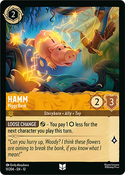 Hamm - Piggy Bank (11/204) [Wilds Unknown] | Shuffle n Cut Hobbies & Games