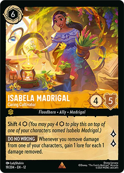 Isabela Madrigal - Caring Cultivator (19/204) [Wilds Unknown] | Shuffle n Cut Hobbies & Games