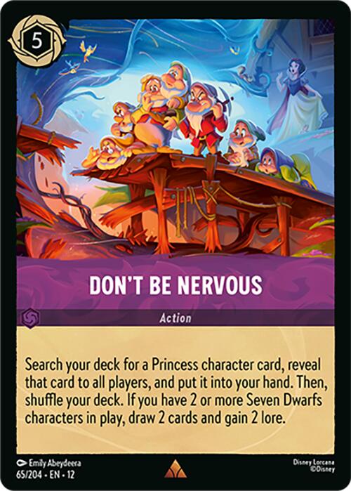 Don't Be Nervous (65/204) [Wilds Unknown] | Shuffle n Cut Hobbies & Games