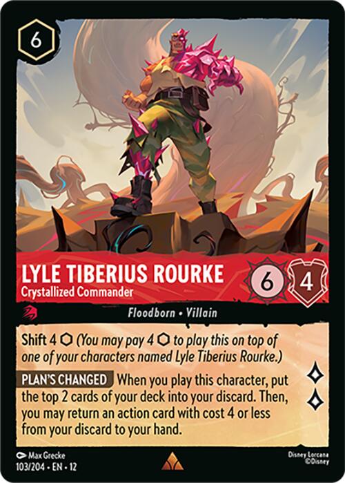 Lyle Tiberius Rourke - Crystallized Commander (103/204) [Wilds Unknown] | Shuffle n Cut Hobbies & Games