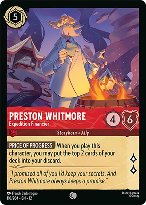 Preston Whitmore - Expedition Financier (110/204) [Wilds Unknown] | Shuffle n Cut Hobbies & Games