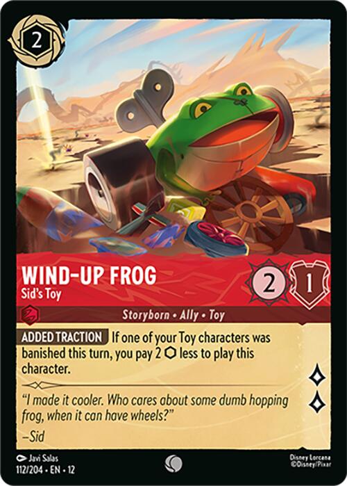 Wind-Up Frog - Sid's Toy (112/204) [Wilds Unknown] | Shuffle n Cut Hobbies & Games