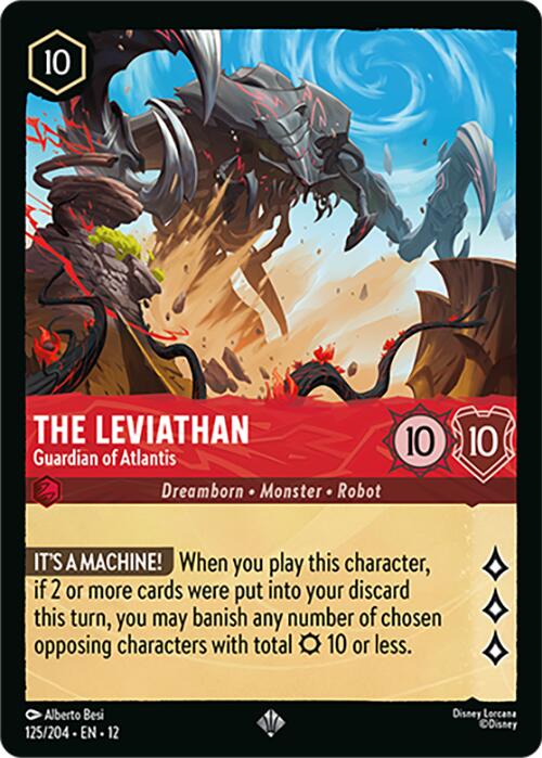 The Leviathan - Guardian of Atlantis (125/204) [Wilds Unknown] | Shuffle n Cut Hobbies & Games