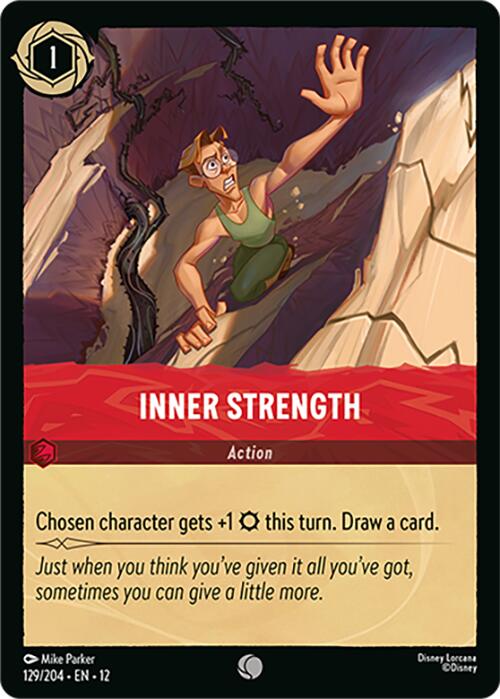 Inner Strength (129/204) [Wilds Unknown] | Shuffle n Cut Hobbies & Games