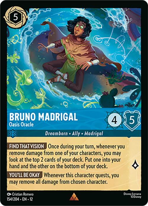 Bruno Madrigal - Oasis Oracle (154/204) [Wilds Unknown] | Shuffle n Cut Hobbies & Games