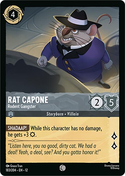 Rat Capone - Rodent Gangster (183/204) [Wilds Unknown] | Shuffle n Cut Hobbies & Games