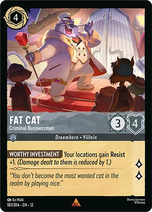 Fat Cat - Criminal Businessman (187/204) [Wilds Unknown] | Shuffle n Cut Hobbies & Games