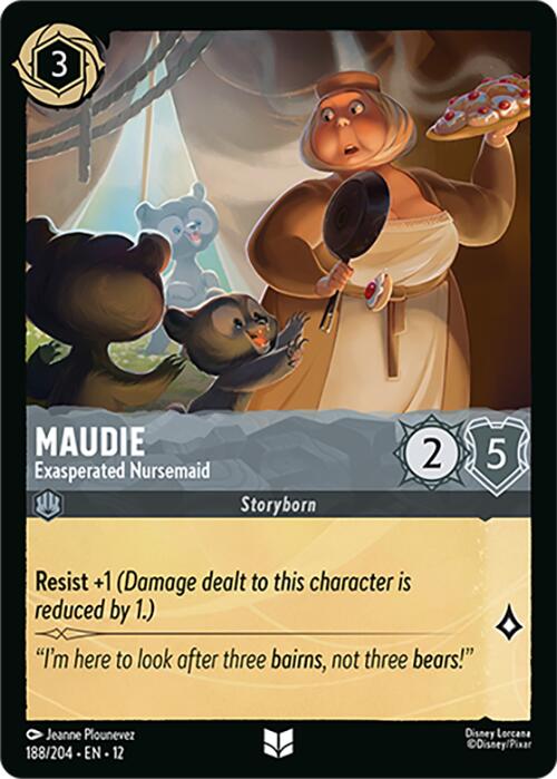 Maudie - Exasperated Nursemaid (188/204) [Wilds Unknown] | Shuffle n Cut Hobbies & Games