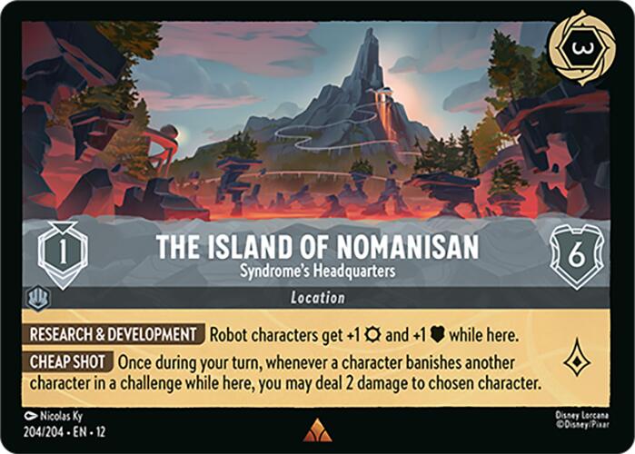 The Island of Nomanisan - Syndrome's Headquarters (204/204) [Wilds Unknown] | Shuffle n Cut Hobbies & Games