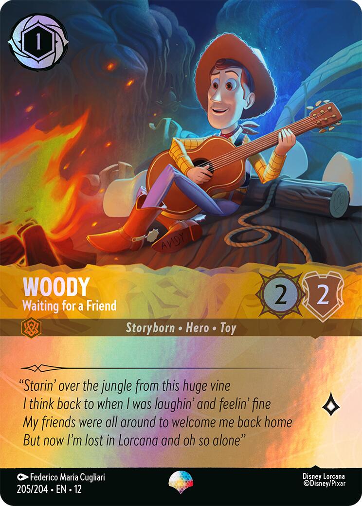 Woody - Waiting for a Friend (Epic) (205/204) [Wilds Unknown] | Shuffle n Cut Hobbies & Games