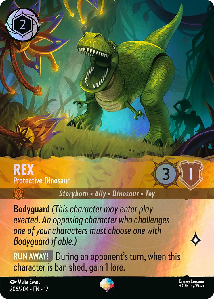 Rex - Protective Dinosaur (Epic) (206/204) [Wilds Unknown] | Shuffle n Cut Hobbies & Games