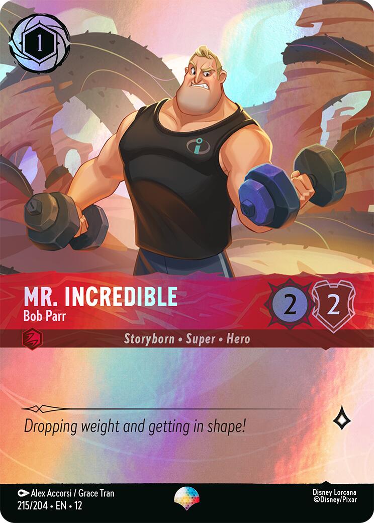 Mr. Incredible - Bob Parr (Epic) (215/204) [Wilds Unknown] | Shuffle n Cut Hobbies & Games