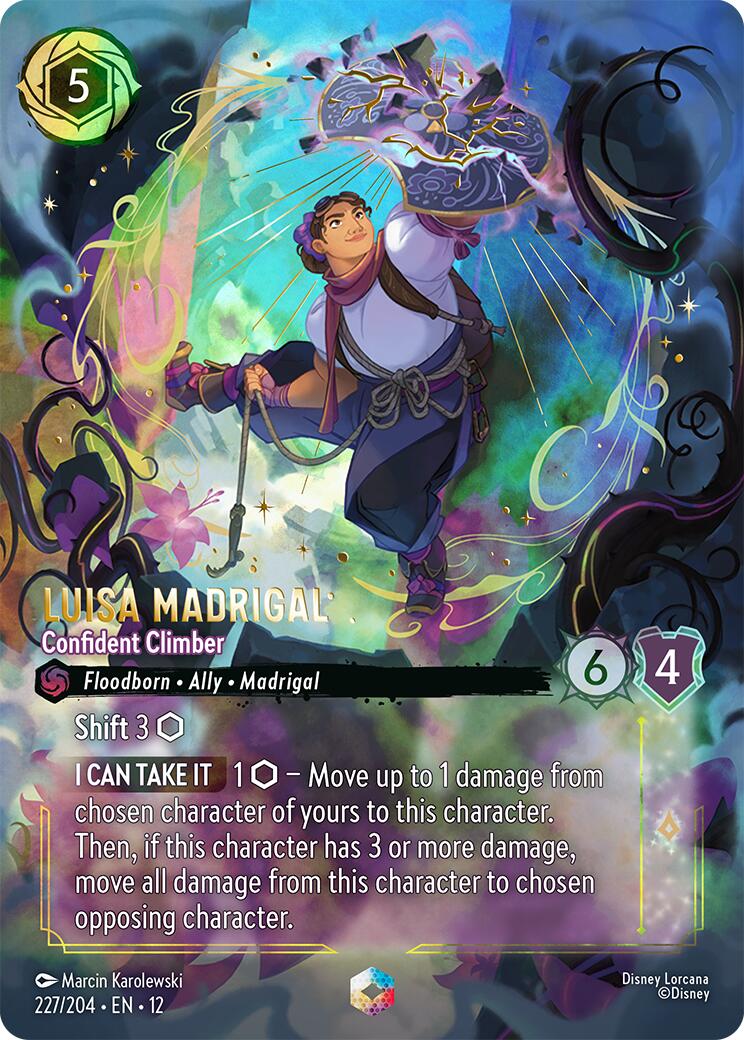 Luisa Madrigal - Confident Climber (Enchanted) (227/204) [Wilds Unknown] | Shuffle n Cut Hobbies & Games