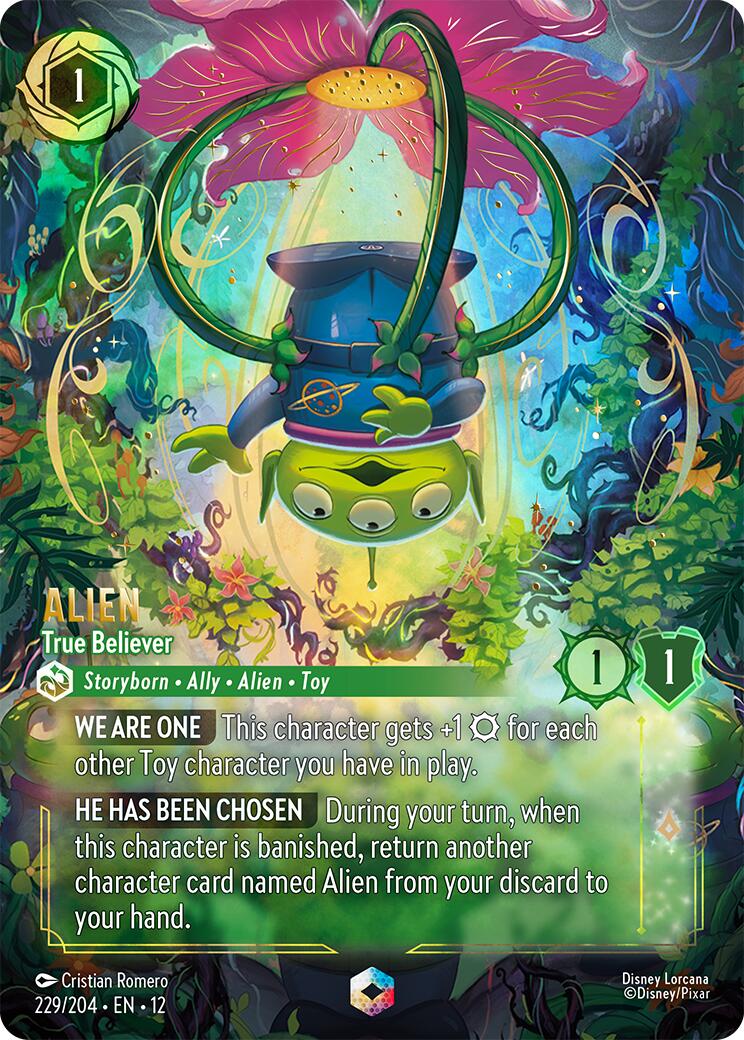 Alien - True Believer (Enchanted) (229/204) [Wilds Unknown] | Shuffle n Cut Hobbies & Games