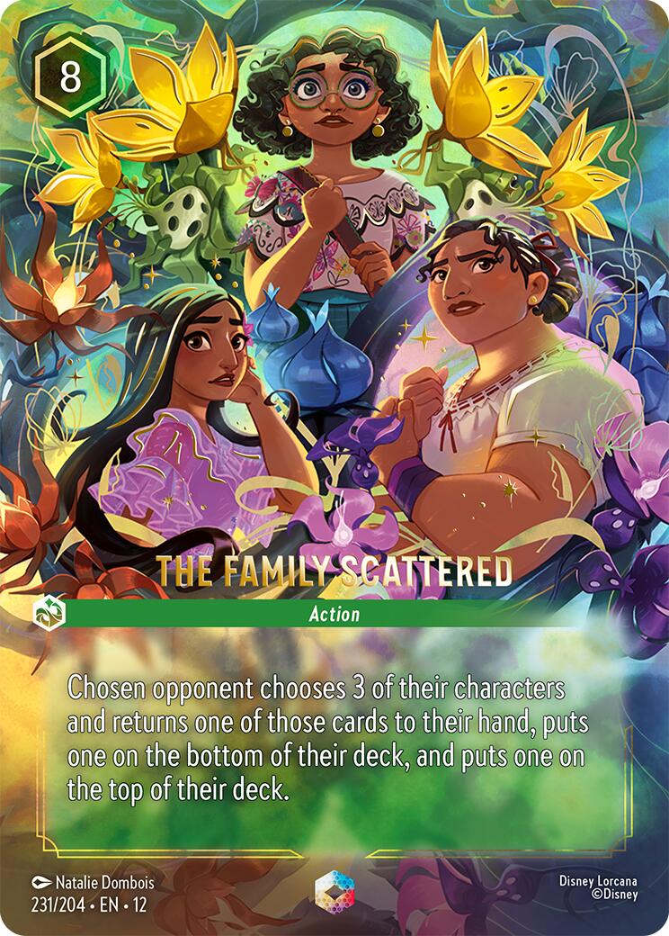 The Family Scattered (Enchanted) (231/204) [Wilds Unknown] | Shuffle n Cut Hobbies & Games