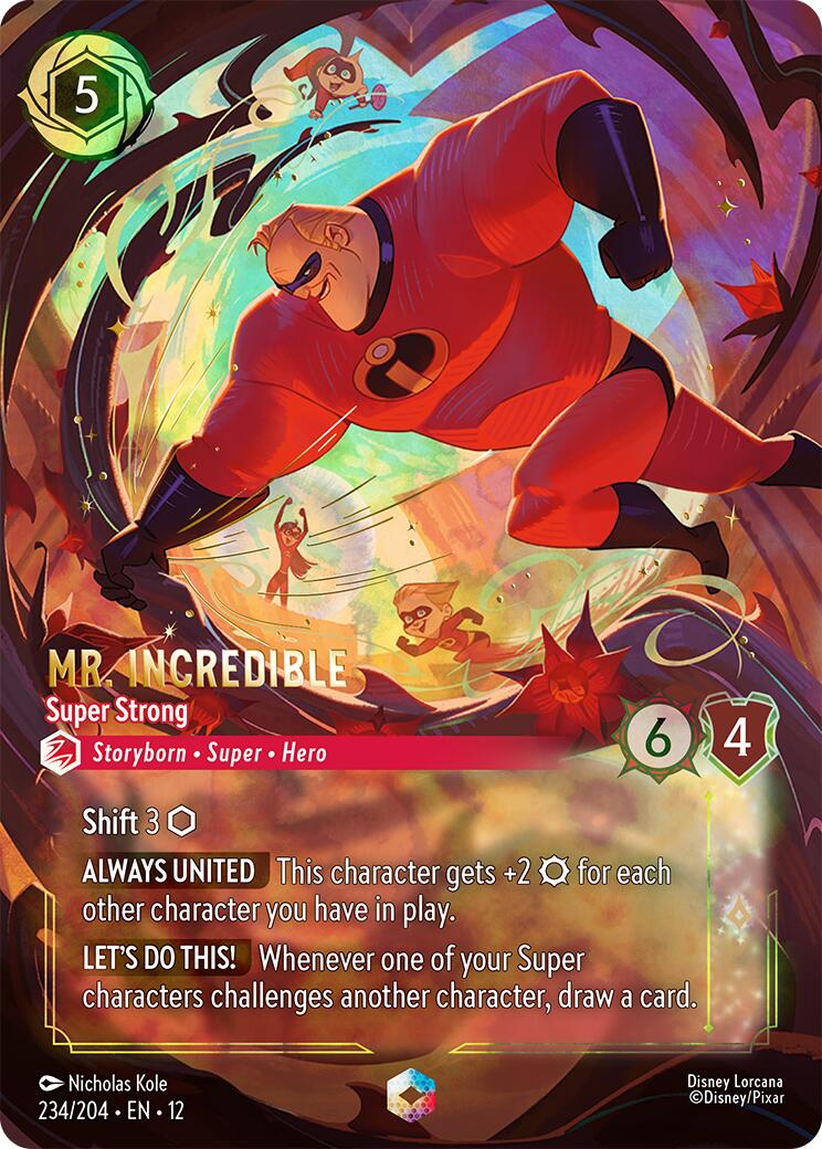 Mr. Incredible - Super Strong (Enchanted) (234/204) [Wilds Unknown] | Shuffle n Cut Hobbies & Games