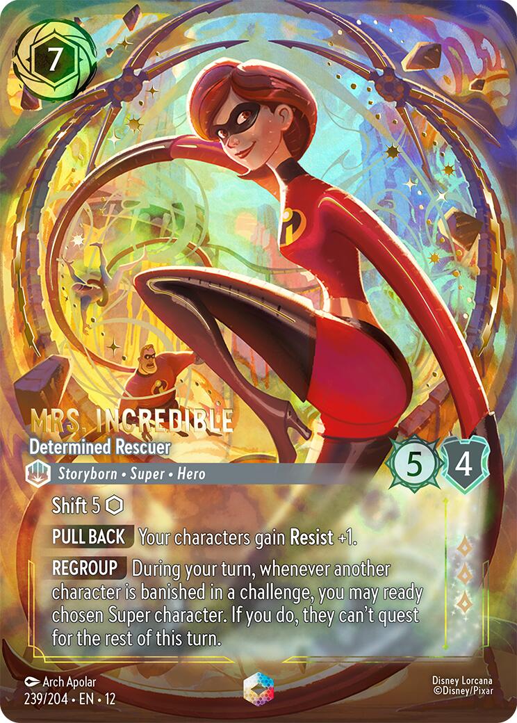 Mrs. Incredible - Determined Rescuer (Enchanted) (239/204) [Wilds Unknown] | Shuffle n Cut Hobbies & Games