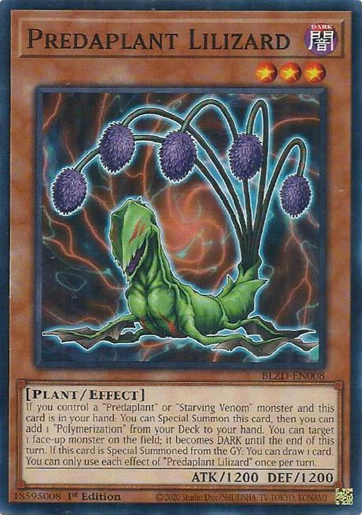 Predaplant Lilizard [BLZD-EN008] Common | Shuffle n Cut Hobbies & Games