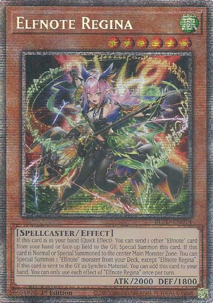 Elfnote Regina (Starlight Rare) [BLZD-EN014] Starlight Rare | Shuffle n Cut Hobbies & Games