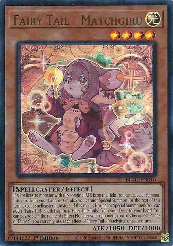 Fairy Tail - Matchgiru [BLZD-EN016] Ultra Rare | Shuffle n Cut Hobbies & Games