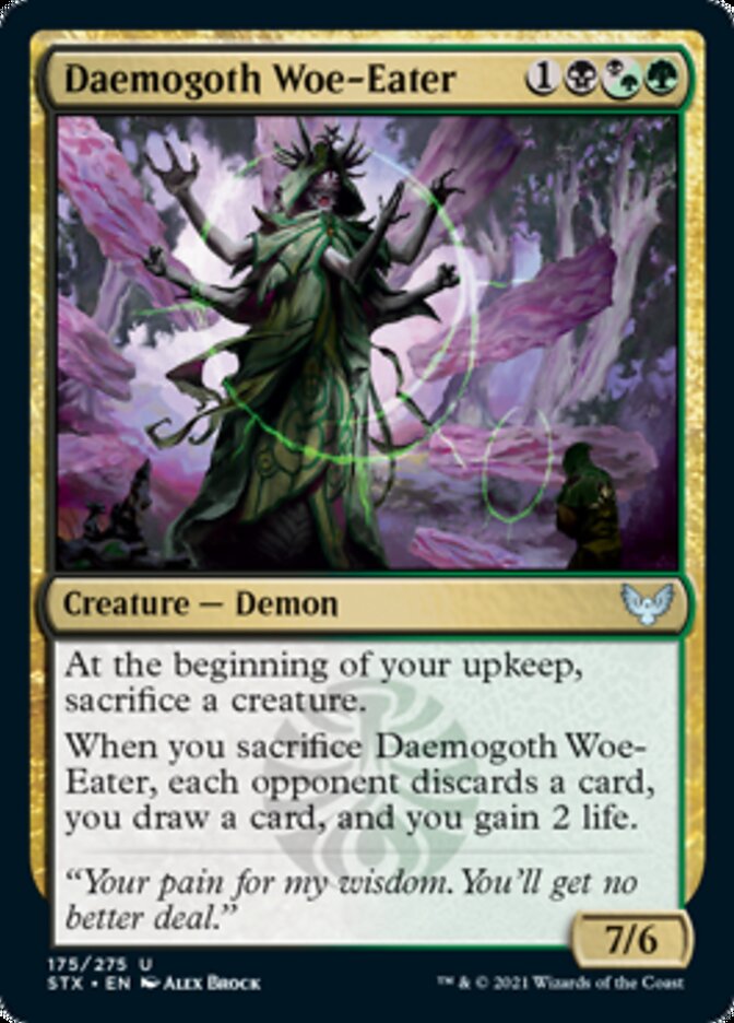 Daemogoth Woe-Eater [Strixhaven: School of Mages] | Shuffle n Cut Hobbies & Games