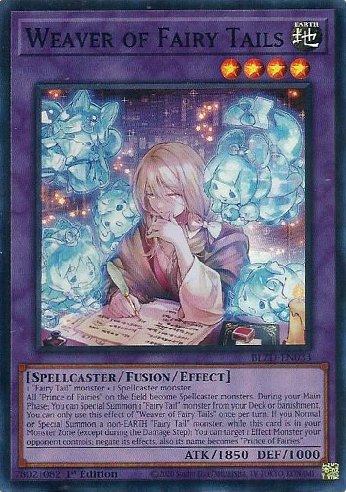 Weaver of Fairy Tails [BLZD-EN033] Super Rare | Shuffle n Cut Hobbies & Games