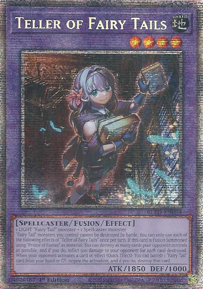 Teller of Fairy Tails (Starlight Rare) [BLZD-EN034] Starlight Rare | Shuffle n Cut Hobbies & Games