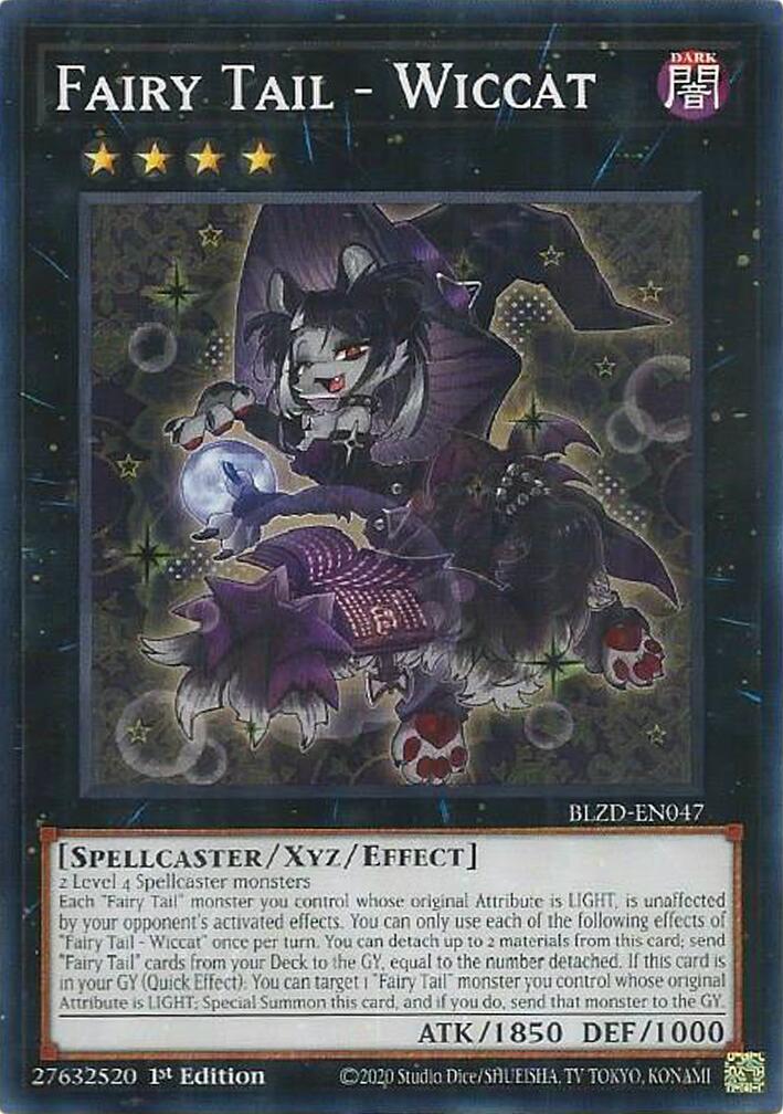 Fairy Tail - Wiccat [BLZD-EN047] Common | Shuffle n Cut Hobbies & Games