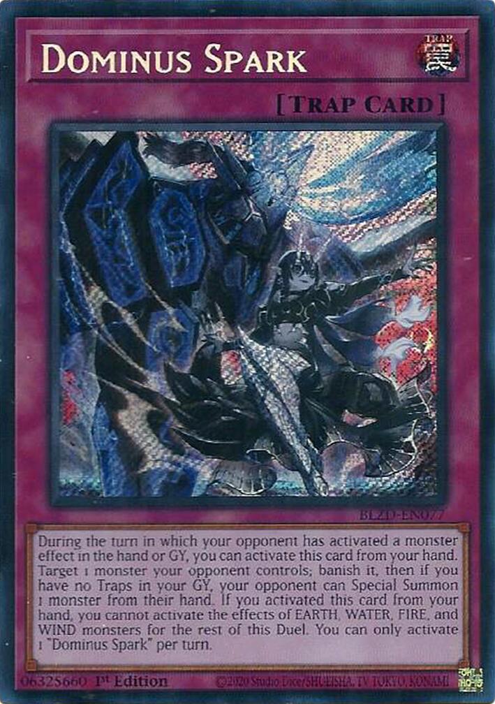 Dominus Spark [BLZD-EN077] Secret Rare | Shuffle n Cut Hobbies & Games