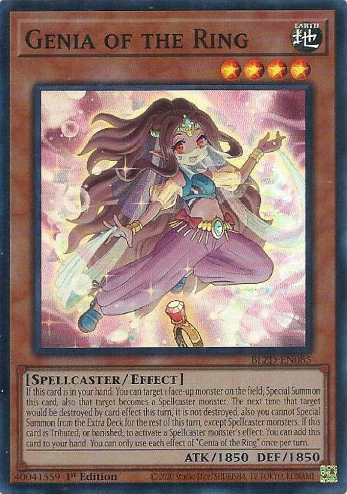 Genia of the Ring [BLZD-EN085] Super Rare | Shuffle n Cut Hobbies & Games