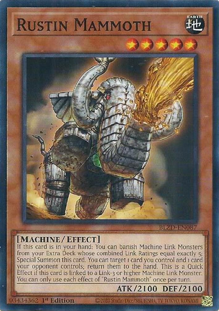 Rustin Mammoth [BLZD-EN087] Common | Shuffle n Cut Hobbies & Games