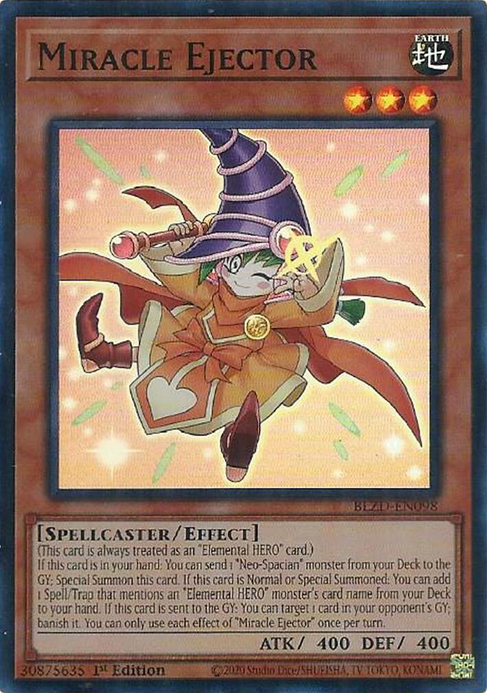 Miracle Ejector [BLZD-EN098] Super Rare | Shuffle n Cut Hobbies & Games