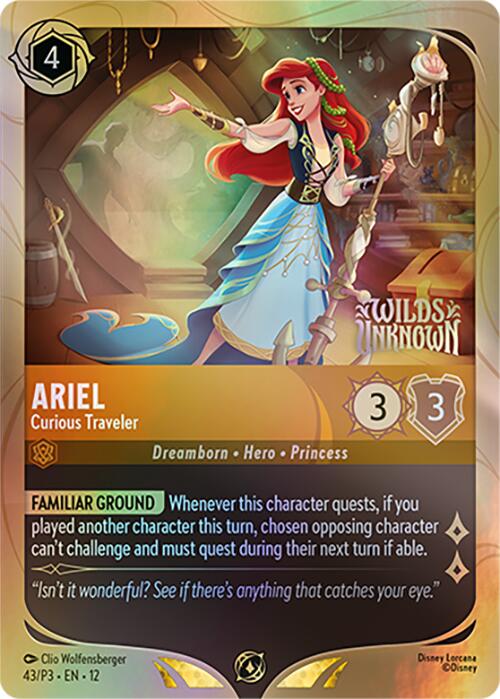 Ariel - Curious Traveler (43) [Promo Cards] | Shuffle n Cut Hobbies & Games