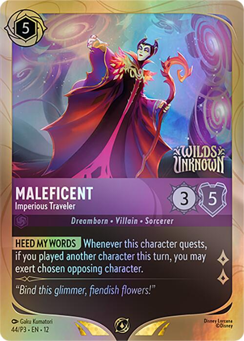 Maleficent - Imperious Traveler (44) [Promo Cards] | Shuffle n Cut Hobbies & Games