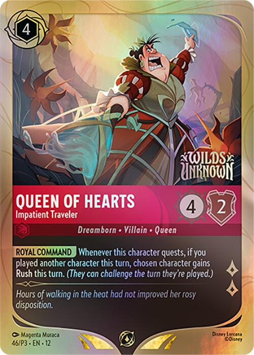Queen of Hearts - Impatient Traveler (46) [Promo Cards] | Shuffle n Cut Hobbies & Games
